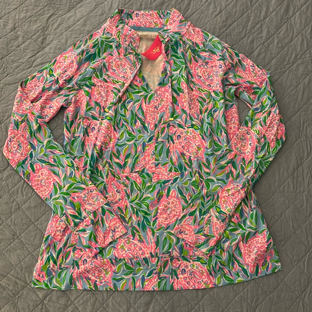 NWT Lilly Pulitzer Cassi UPF 50+ Popover, size Large